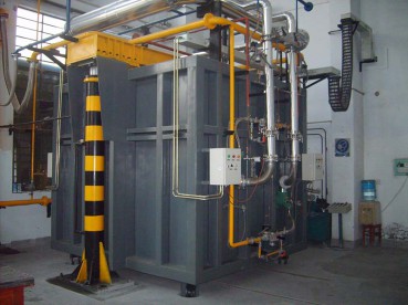 AINZ-4.0m3全自控燃氣鐘罩窯1750℃